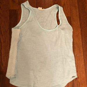 Embroidered Sides Roxy Tank Top